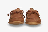 Nubuck leather nautical shoe