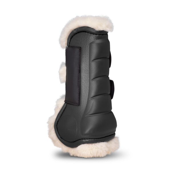 Protector Delantero Borreguillo Deluxe Gatusos Negro
