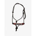 Black Rope Headstall with Ethnic Ornament