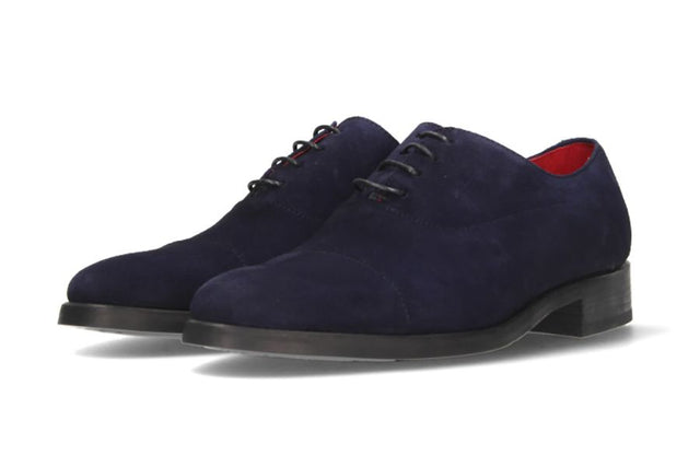 Zapato Inglés Serraje Azul