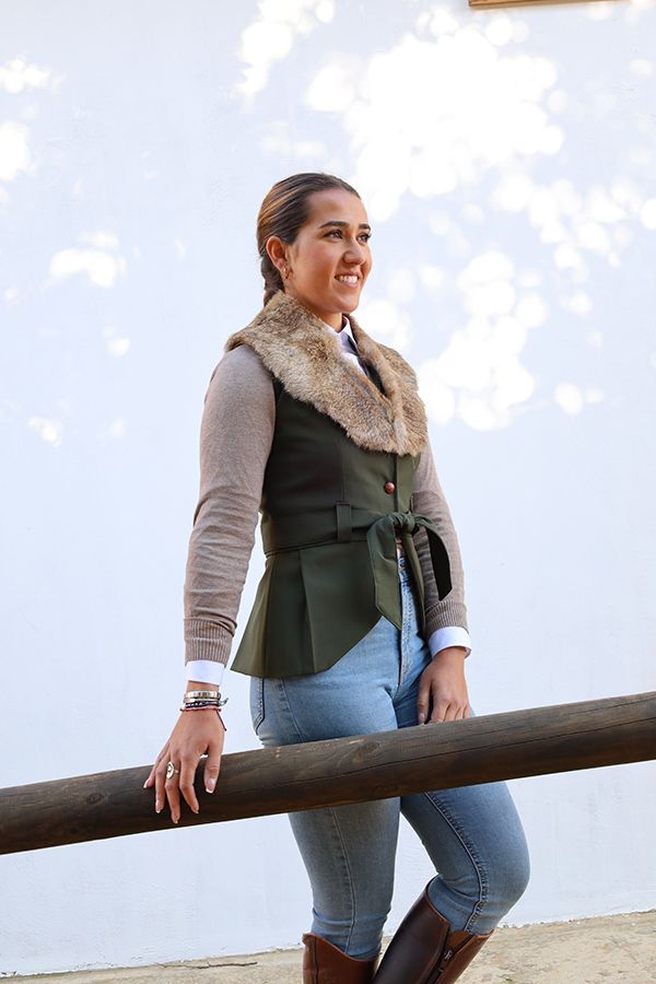Pandora Khaki Vest