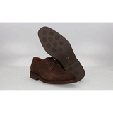 Brown Lace-Up Moccasin