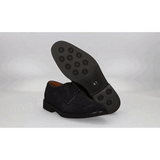 Navy Lace-Up Moccasin