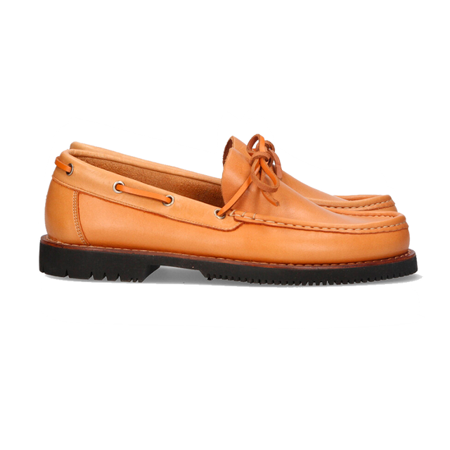 Natural bow moccasin