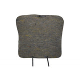 Gray felt sweatshirt