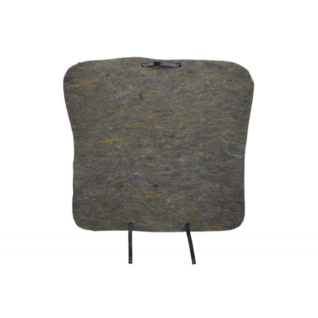 Gray felt sweatshirt