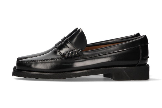 Black P/G Masked Moccasin
