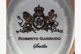 Sombrero Jerez lana plata ribete blanco