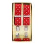 T RED POLKA DOTS