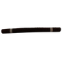 MANTA RODILLO MARRÓN OSCURO CON  2 RAYAS