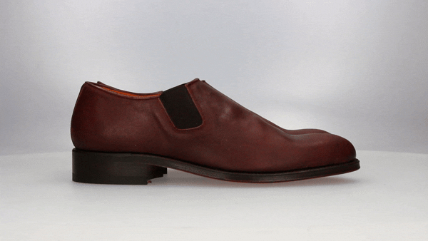 DARK CALF ELASTIC SHOES