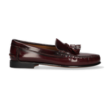 MOCASÍN BORLAS BURDEOS