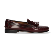 MOCASÍN BORLAS BURDEOS