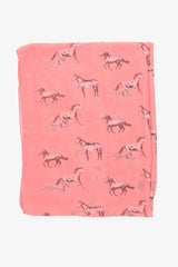 Foulard Caballos Rosa
