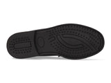 Moccasin with Black Mask, Rubber Sole