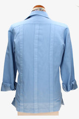 Camisa Cubana Azulón
