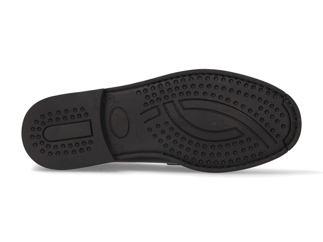 Mocasín con Antifaz Burdeos Piso Goma