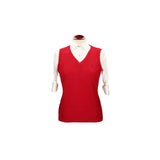 Jersey Sin Mangas Rojo