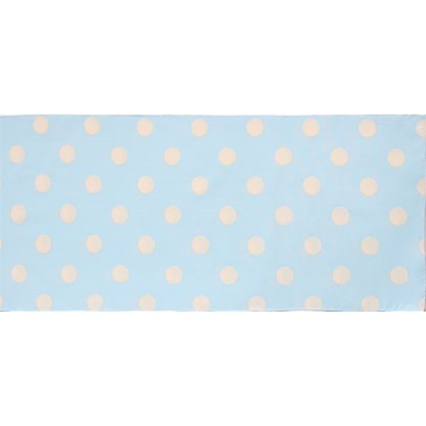 FAJÍN TELA CELESTE LUNAR CRUDO
