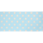 FAJÍN TELA CELESTE LUNAR CRUDO