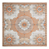 Écharpe à ornements couleur camel