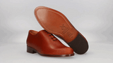 Calfskin Gaiter Shoe Hazelnut Valverde del Camino