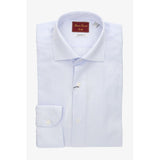 Camisa Rayas Finas Celeste