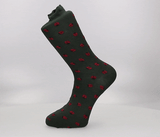 CHAUSSETTE COCCINELLE VERTE