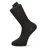 CHAUSSETTE COCCINELLE VERTE