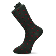 CHAUSSETTE COCCINELLE VERTE