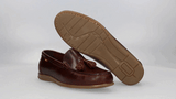 Mocasín Borlas Cuero