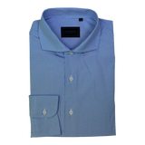 CAMISA VESTIR VICHY CELESTE