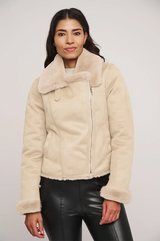 Chaqueta Bacia Beige