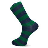 CHAUSSETTE BLEUE ET VERTE