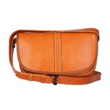 Waist Bag with Natural Cowhide Strap and Valverde del Camino Strip Ornament