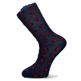 CHAUSSETTE COCCINELLE MARINE