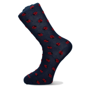 CHAUSSETTE COCCINELLE MARINE