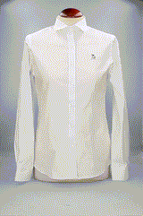 CAMISA MUJER POPELIN/LICRA BLANCO