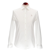 CAMISA MUJER  POPELIN/LICRA BEIG