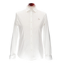 CHEMISE FEMME EN POPLIN/LYCRA BEIGE
