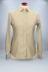 CAMISA MUJER POPELIN/LICRA CAMEL