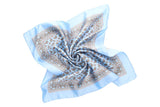 Pañuelo Cachemir Celeste