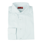 CAMISA VESTIR FALSO LISO BLANCO