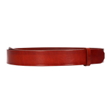 Dark Leather Buckleless Belt