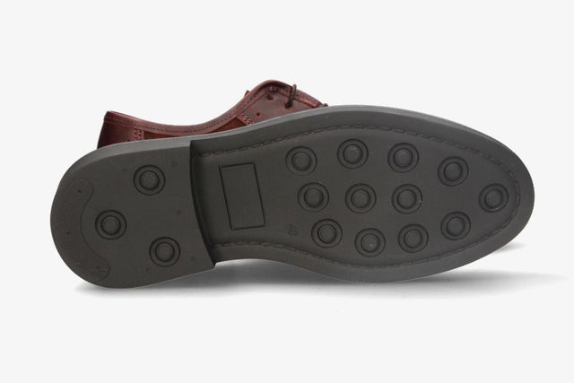 Blucher Engrasado Trufa y Cuero