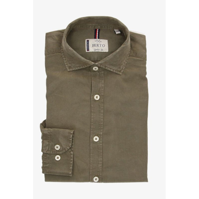 Camisa Tencel Verde