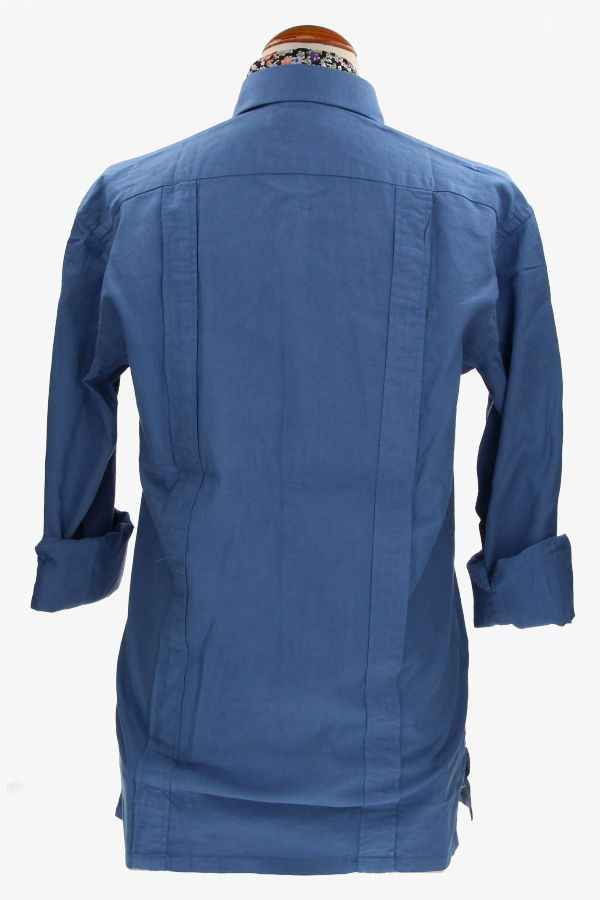 Camisa Cubana Marino