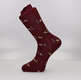 CHAUSSETTES SCOTT BORDEAUX