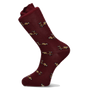 CHAUSSETTES SCOTT BORDEAUX