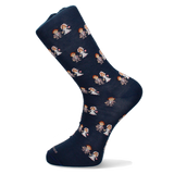 CHAUSSETTES DE MARIAGE BLEUES